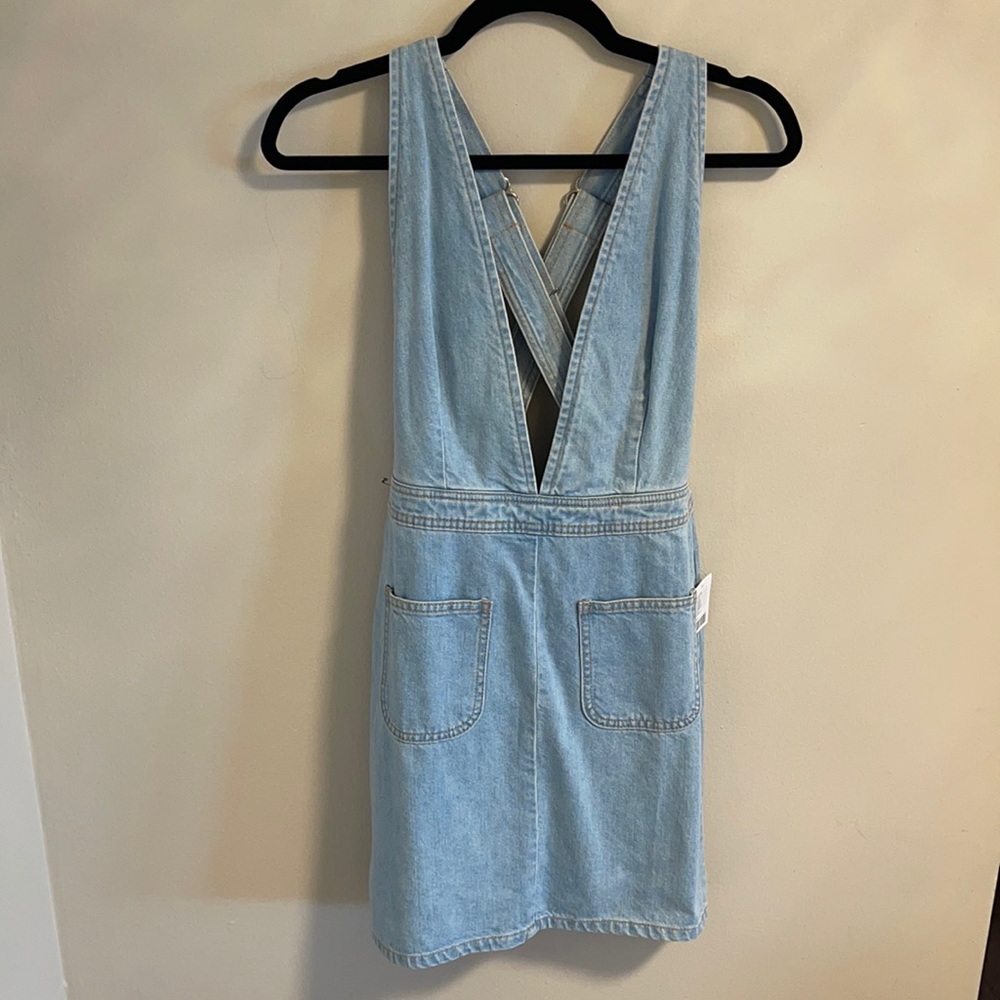 NEVER WORN- Urban Outfitters Denim Dress - 6